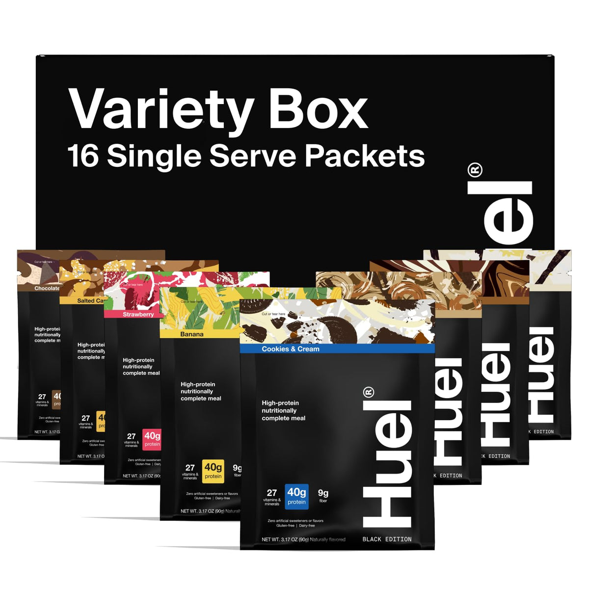 Huel Black Edition | Chocolate Peanut Butter | 40g Vegan Protein Powder