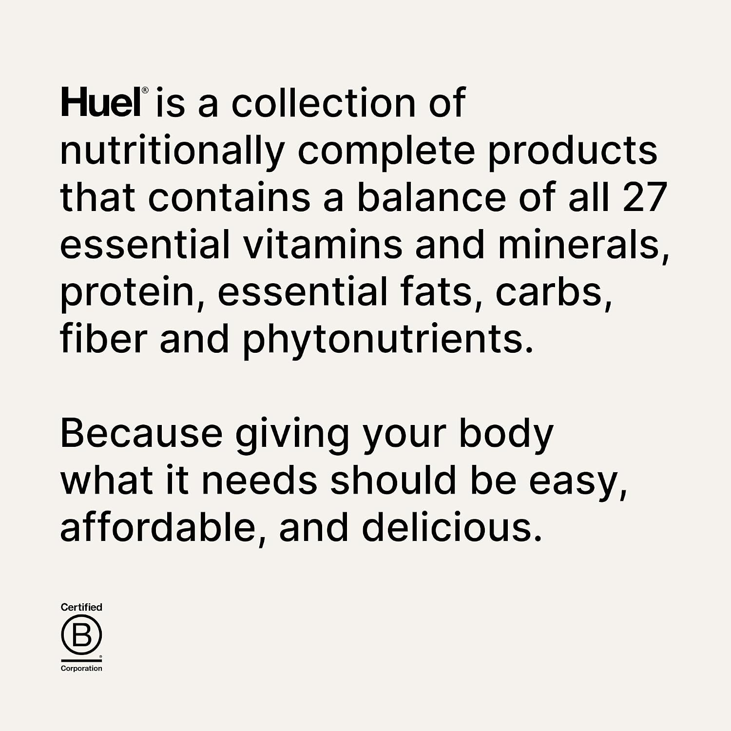 Huel Black Edition | Chocolate Peanut Butter | 40g Vegan Protein Powder